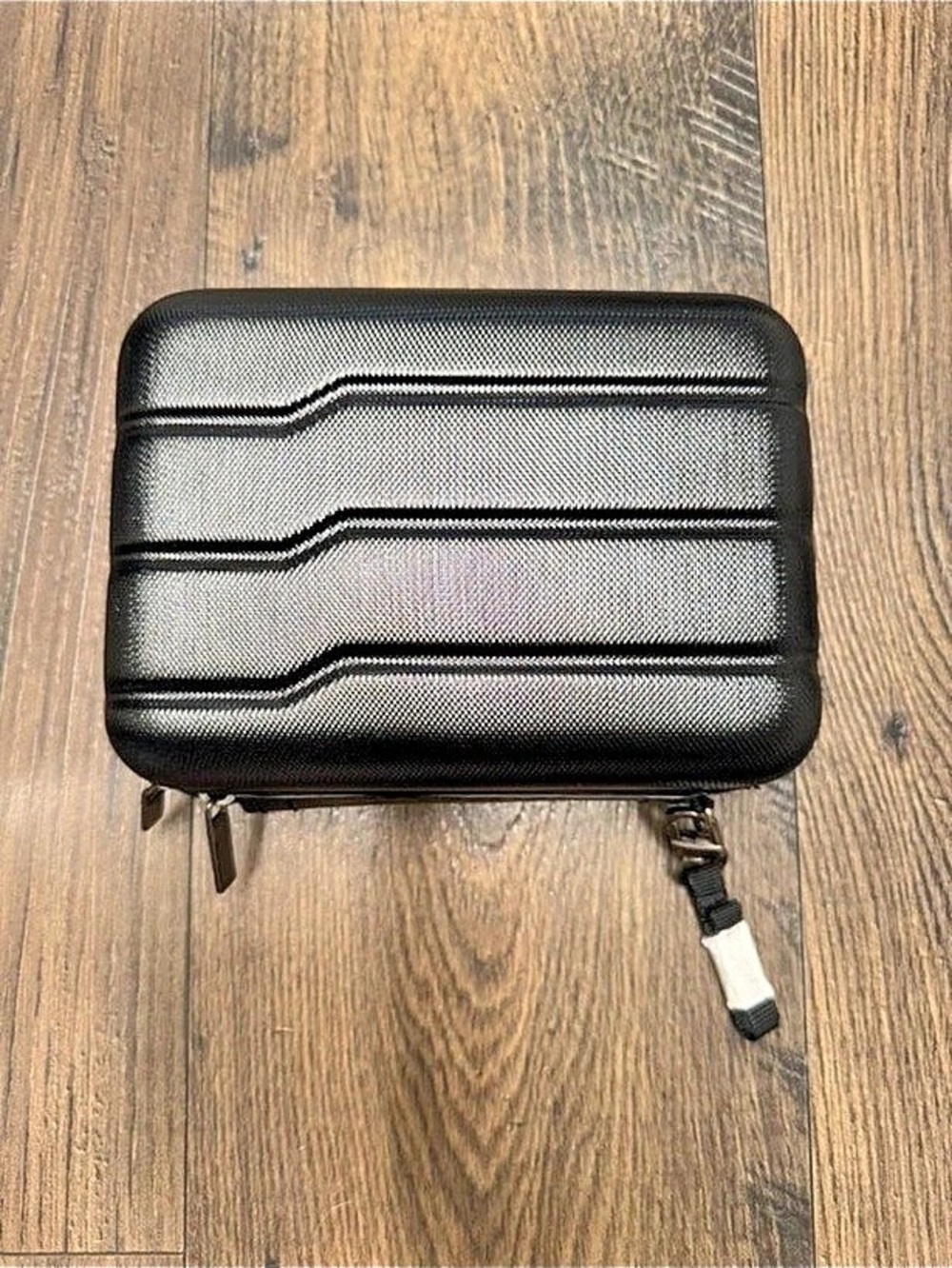Open Story Black Hardside Dopp Kit Travel Toiletry Case